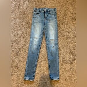 Women’s American Eagle SIZE 6 Regular Hi-Rise Next Level Stretch Jegging